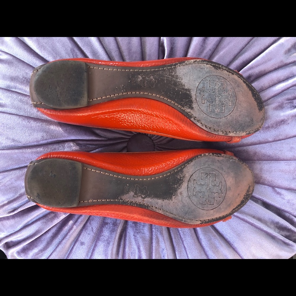 Tory Burch Orange Flats - Picture 2 of 4